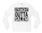 Straight Outta Salem Men/Unisex Long Sleeve T-Shirt in White Color